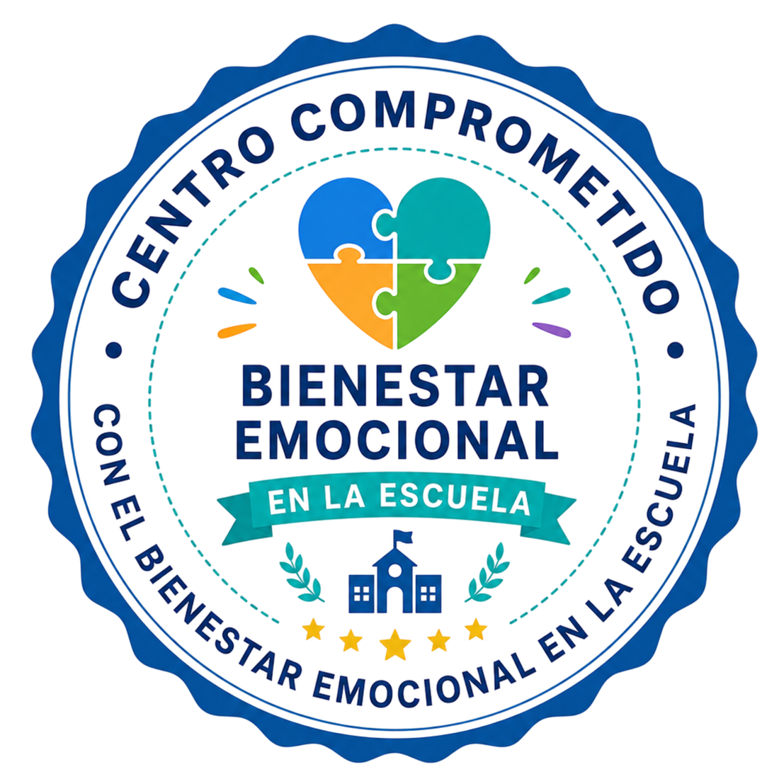 Sello Centro comprometido con el Bienestar Emocional en la Escuela